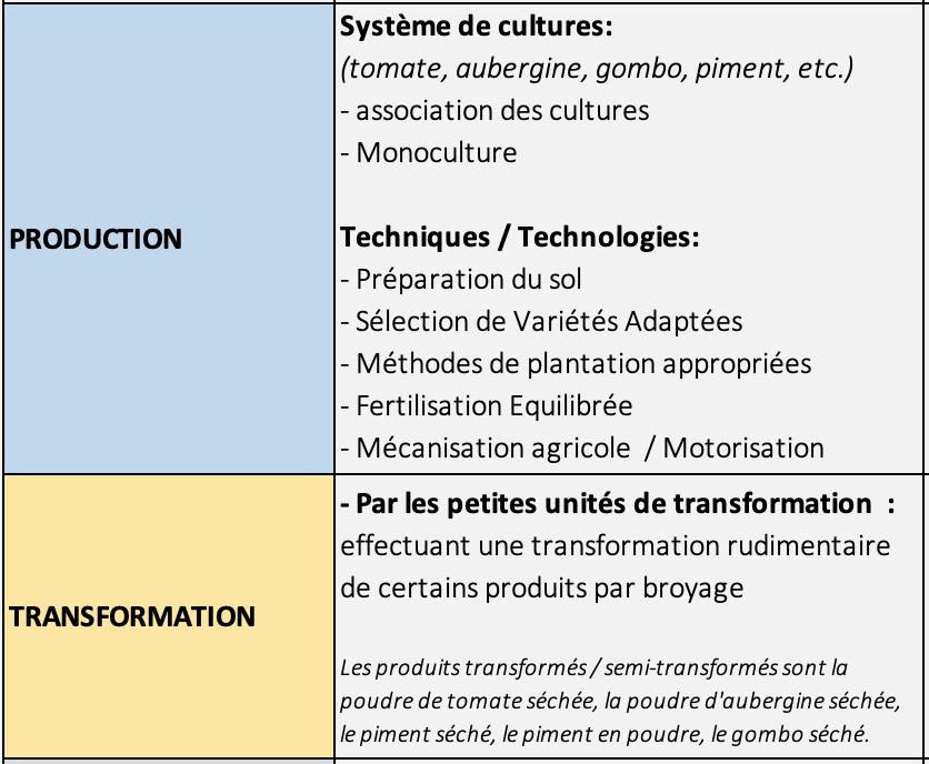Techno Production Transformations - Maraichers